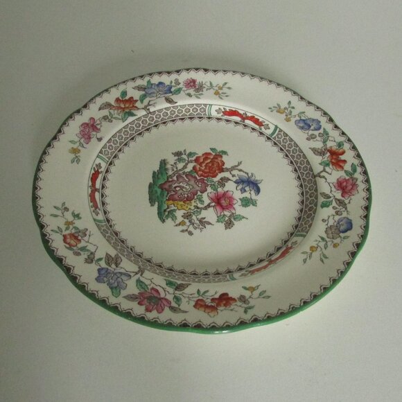 Vintage 7.5" salad plate, Chinese Rose design, Copeland Spode (Lot 5) - Picture 6 of 13